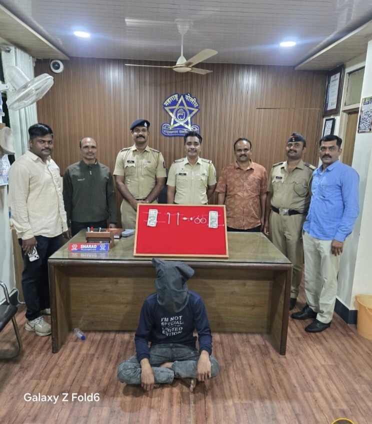 घरफोडीचा गुन्हा उघड; ₹40 हजारांचा मुद्देमाल हस्तगत, एक आरोपी अटक